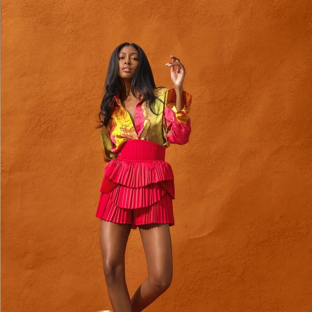 Andrea Iyamah Hibi Shorts